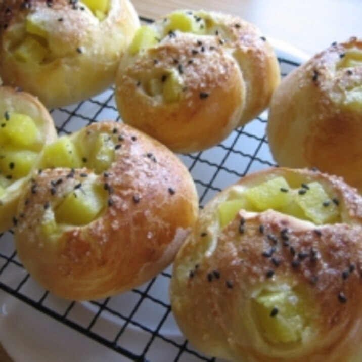 さつま芋のパン レシピ 作り方 By ママりん 楽天レシピ